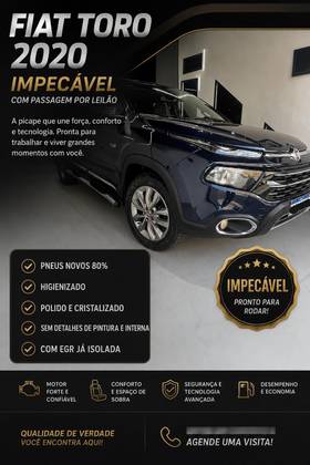 FIAT TORO 2.0 16V TURBO DIESEL RANCH 4WD AT9 FIAT TORO 2.0 16V TURBO DIESEL RANCH 4WD AT9